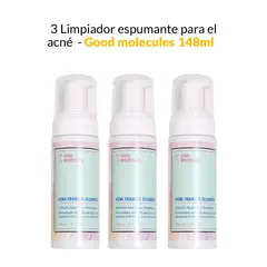 GOOD MOLECULES - 3 Limpiador espumante para el acné - 148ml