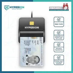 HYPERION DIGITAL SECURITY - Intellireader - El Lector inteligente de dni electrónico compatible con dnie 3.0