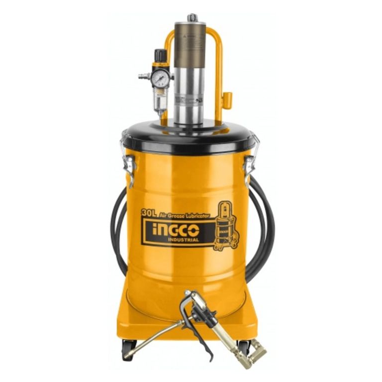 Engrasadora neumatica 30 litros industrial Ingco
