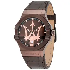 MASERATI - Reloj Potenza R8851108011 Café