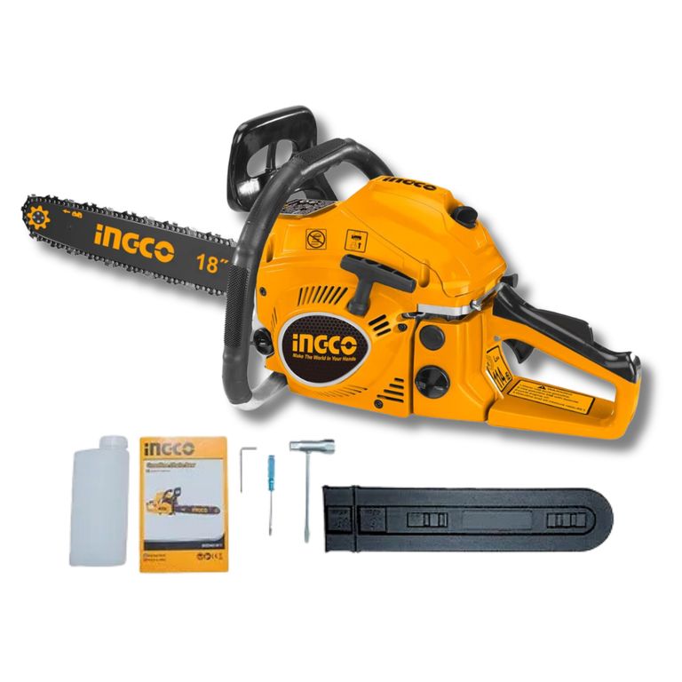 Motosierra a gasolina 18 industrial Ingco