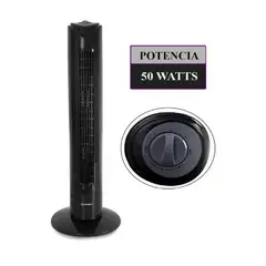 Imaco - Ventilador De Torre De 3 Velocidades 50 W - Bajo Ruido