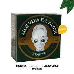 WOKALI - MASCARILLAS PARA OJOS DE ALOE VERA X 60 UNID.