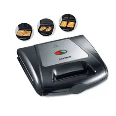 SEVERIN - Sandwichera Waflera 3 en 1 SA 2968