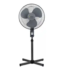 IMACO - Ventilador De Pedestal 16'' De 3 Vel Y 45 W Altura Ajustable