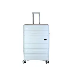 OCEANO - Maleta Bristol Blanco Mediana