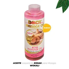 WOKALI - ACEITE CORPORAL DE ROSA