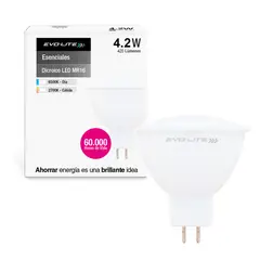 EVOLITE - Dicroico led 4 w MR16 policarbonato DIA