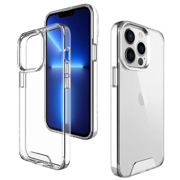 Case Anticaida iPhone 15 Pro Max Transparente