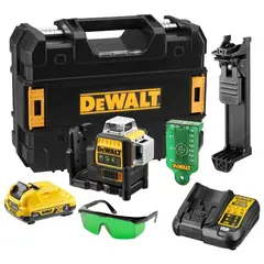 DEWALT - Nivel Láser Verde 3 Líneas 360° 12V Xr DCE089D1G-QW