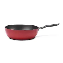 BRINOX - Wok 28cm 4.1L Linea Garlic Rojo