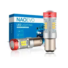 NAOEVO - Led Señal N5 P21/5W 1157 BAY15D Ámbar