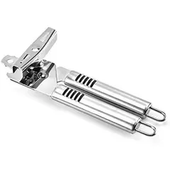 GENERICO - Abrelatas profesional de acero inoxidable