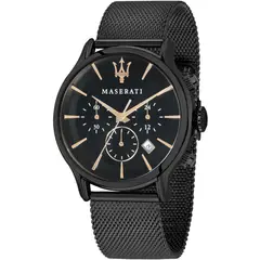 MASERATI - Reloj Epoca R8873618006 Negro