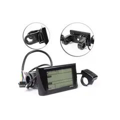 GENERICO - Pantalla SW900 Para Ebikes 4 Digitos 24 A 72V
