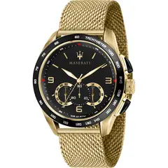 MASERATI - Reloj Traguardo R8873612010 Dorado