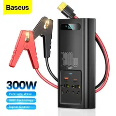BASEUS - Inversor de Corriente de 300W para autos