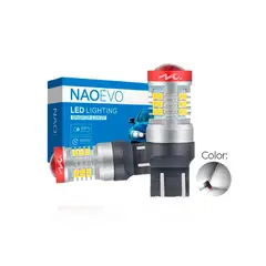 NAOEVO - Led Señal N5 T20 7440 / 7443 Luz Blanca 1.500LM