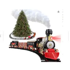 GENERICO - Tren Navideño para Arbol De Calidad GRANDE PISTA
