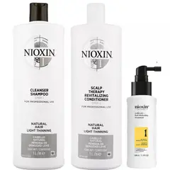 NIOXIN - Nioxin-1 Tratamiento densificador para Cabellos naturales 1000ml