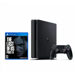 SONY - Consola PS4 Slim 1TB + JUEGO THE LAST OF US 2 REACONDICIONADA
