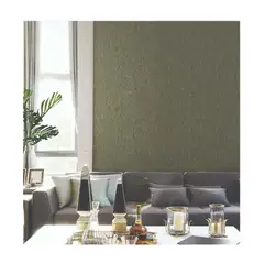 QUEENS DECO - Papel Tapiz 5m2 Verde Jaspeado
