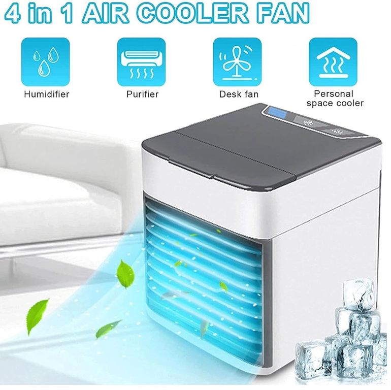 Mini Enfriador De Aire Conexión USB Portátil