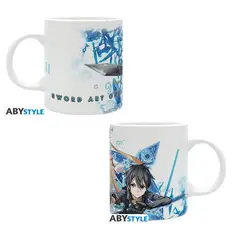 ABYSSE AMERICA - TAZA SWORD ART ONLINE KIRITO-ASUNA SW MUG 11