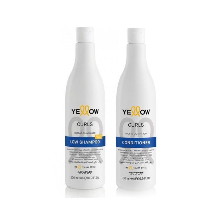 Alfaparf - Pack Curls Shampoo 500ml + Acondicionador 500 ml
