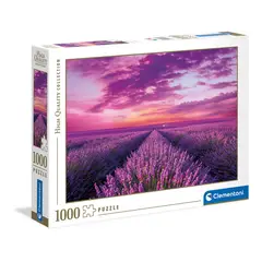 Clementoni - ROMPECABEZAS X 1000 PIEZAS, CAMPOS DE LAVANDA