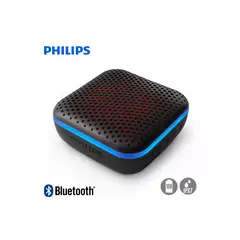 PHILIPS - Parlante Impermeable TAS2505 Bluetooth Ipx7 Led Multicolor 10H