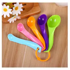 GENERICO - Set de Cucharas Medidoras para Repostería x5