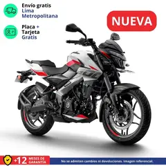 MOTO PULSAR NS 200 UG - BLANCO