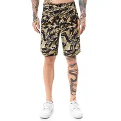 GZUCK - Shorts Sintetica Hombre Hybrid Toliver