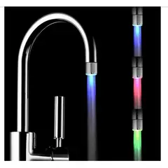 GENERICO - Adaptador de Caño con Luz LED Multicolor