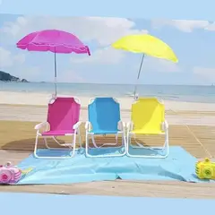 INSPIRA MARKET - Silla de Playa Camping Terraza Plegable para Bebes y Niños