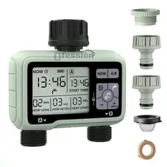 GENERICO - Temporizador Digital Riego Automatico Timer Electronico Jardin planta