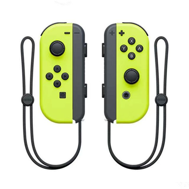 Mandos para nintendo switch joycon l y r inalámbrico Light Yellow.