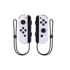 GENERICO - Mandos para nintendo switch joycon l y r inalámbrico white.