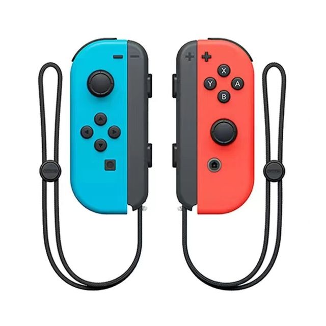 Mandos para nintendo switch joycon l y r inalámbrico blue and red