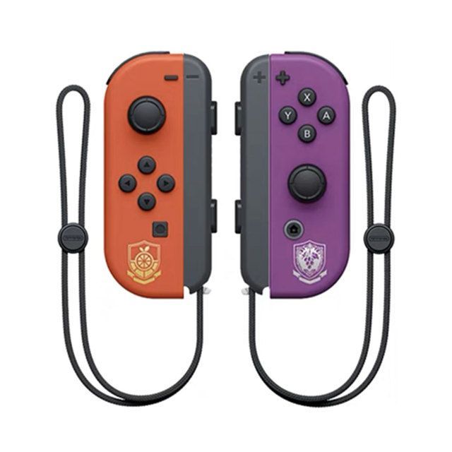Mandos para nintendo switch joycon l y r inalámbrico Red and purple.