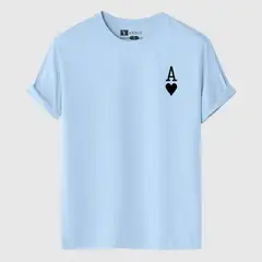 YANSUS - Polo Hombre Basico Estampado Corazones