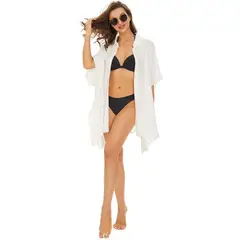 MOSS ROSE - Traje de baño de mujer estilo bikini super grande para la playa