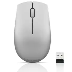 LENOVO - Mouse 530 Ambidextro RF inalámbrico Óptico Plata - GY50Z18985