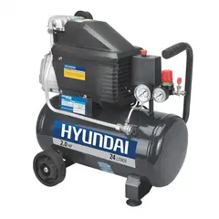 HYUNDAI - COMPRESORA HYAC24D 2HP 24 LITROS