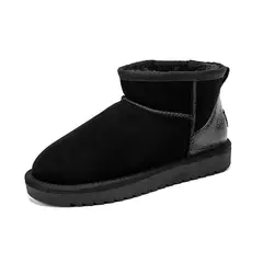 SHANDIAN - Zapatillas mujer botines de invierno para mujer