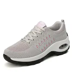 SHANDIAN - Running Mujer Zapatillas Deportivos Plataforma Air