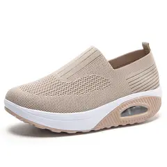 SHANDIAN - Zapatillas Casuales Plataforma Mujer