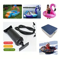 OEM - Inflador Manual para Globos Piscina Inflables Colchones