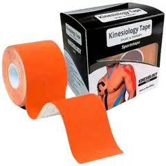 GENERICO - Cinta kinesiologica 5m X 5cm Soporte para Atleticos White